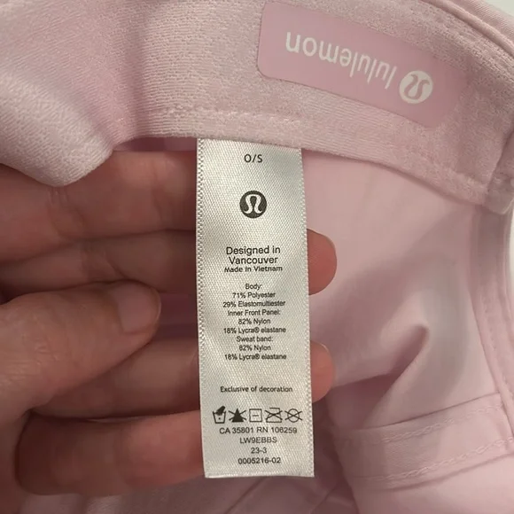 Lululemon Light Pink Logo Hat - Picture 9 of 14